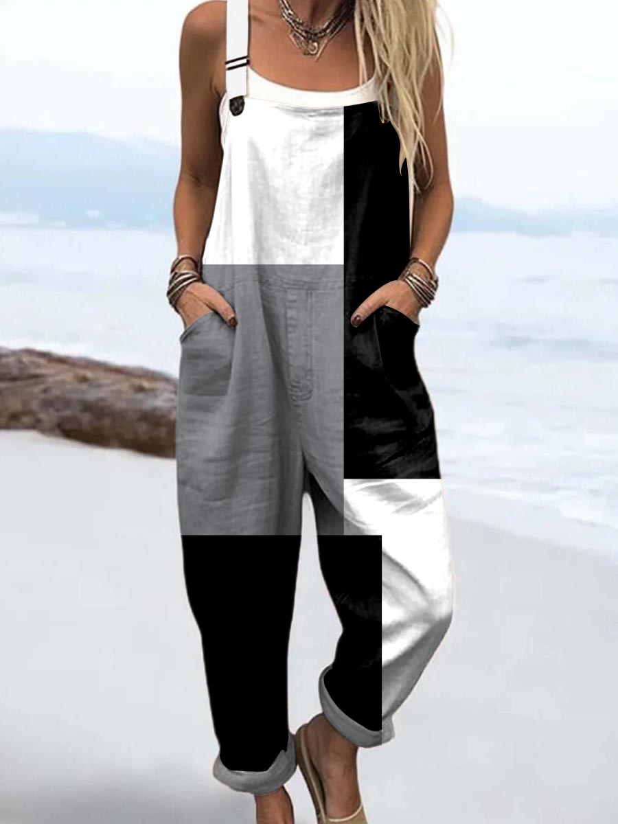 Filippa | Tuta Rilassato a Righe di Colori