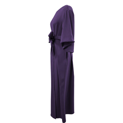 Abito elegante con maniche a palloncino