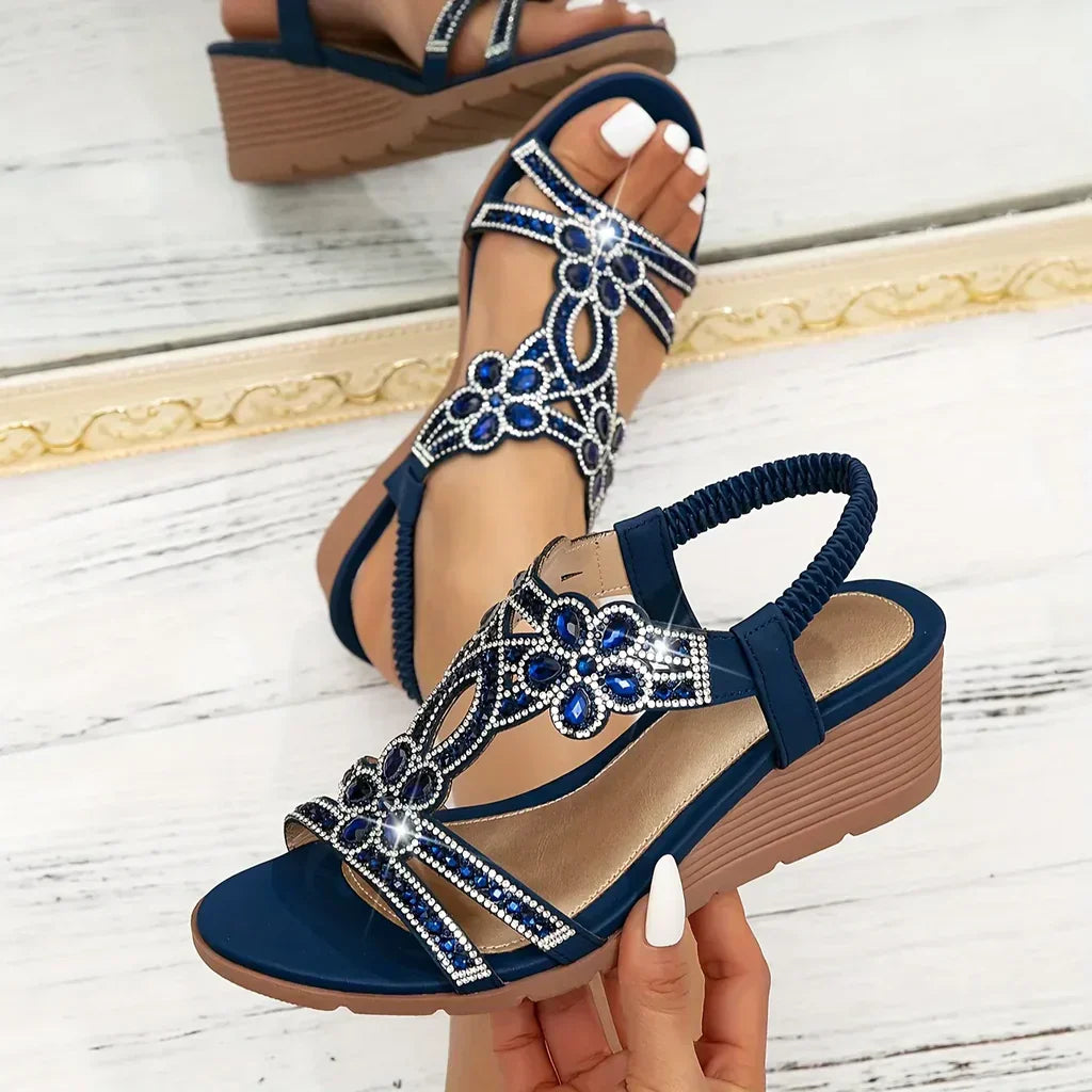 Velen™ | Sandali eleganti con zeppa comoda