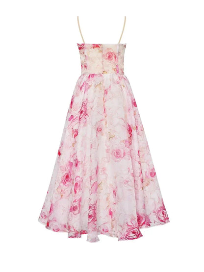 Emilia | Abito Elegante Senza maniche Stampato