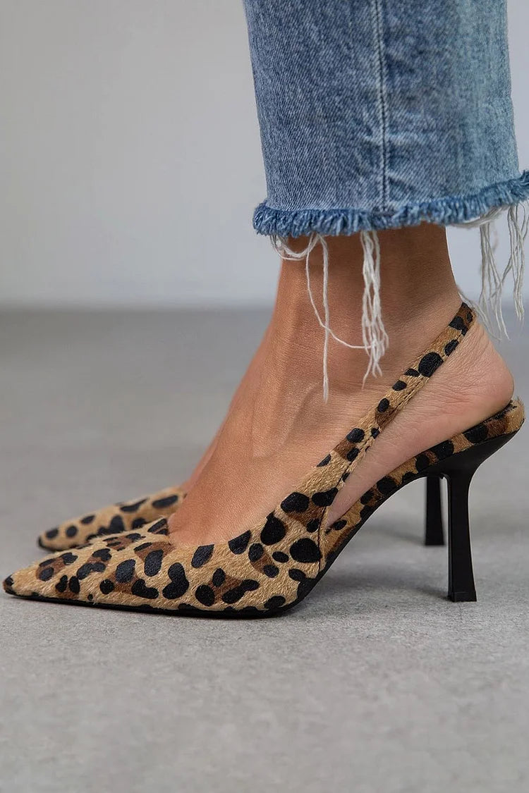Verona - Eleganti Tacchi di Leopardate