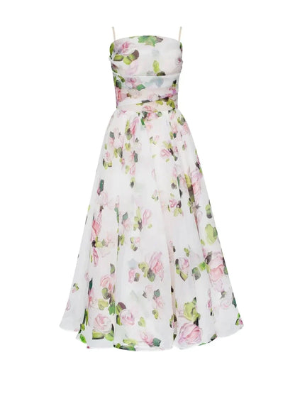 Emilia - Elegante Abito Senza maniche Stampato