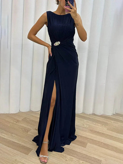 Kendra - Abito Maxi Dividido che Valorizza la Figura