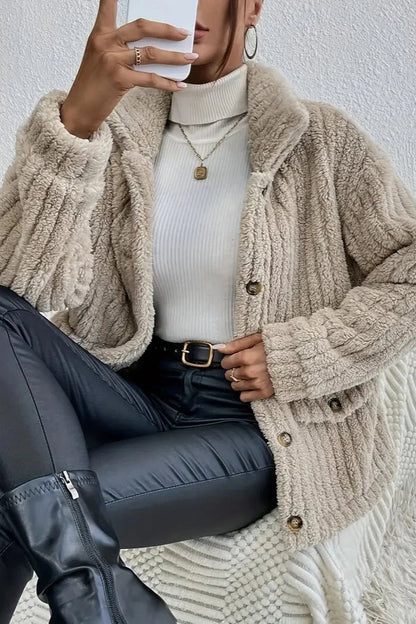Nova™ | Cardigan di Bottone in velluto Doppio Cara