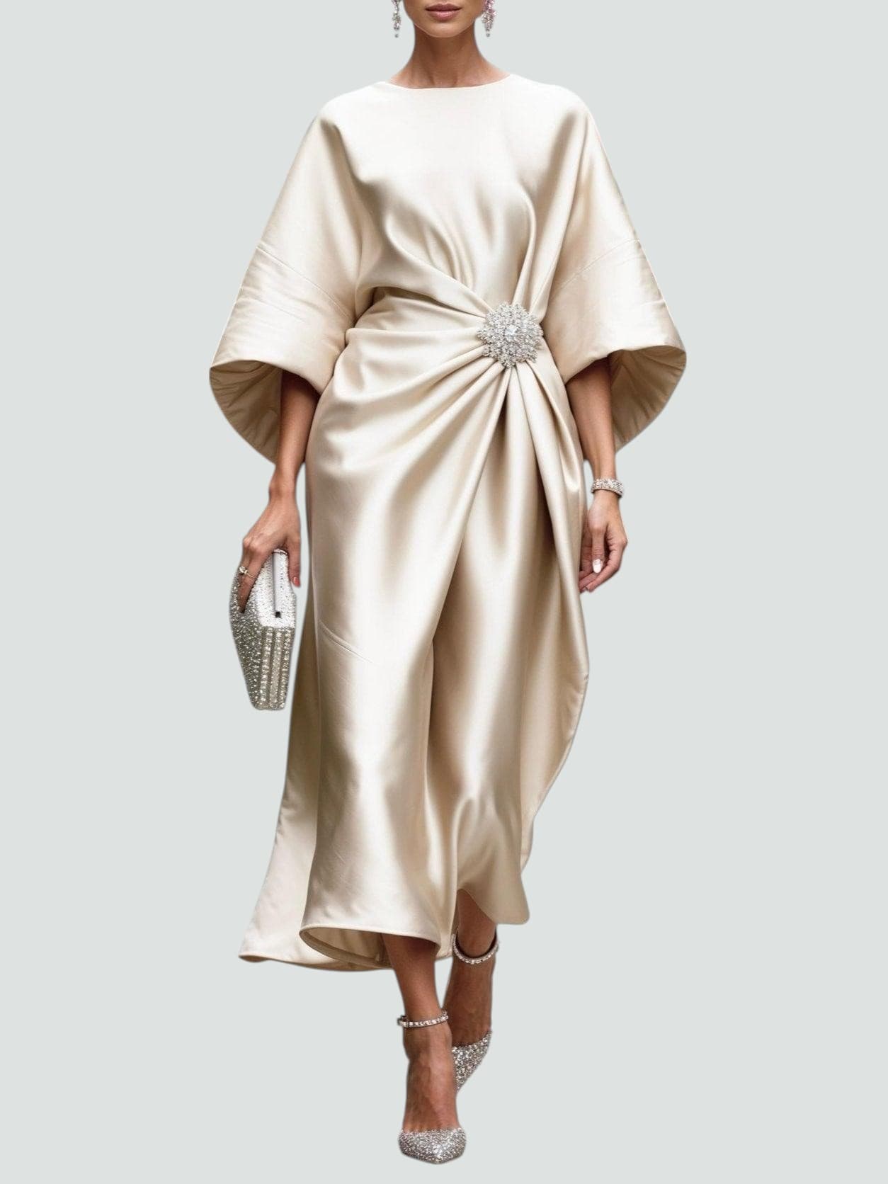 ISABEL – ABITO DA SERA DRAPPEGGIATO LUXE