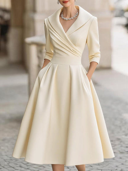 SCARLETT – ABITO MIDI DI FIRMA ELEGANTE