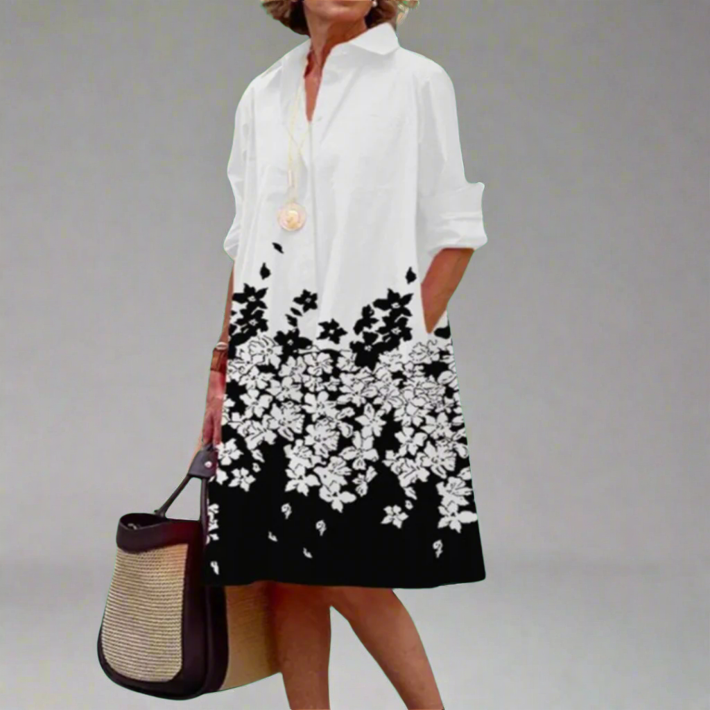 Zinnia | Elegante Abito Midi Floreale da donna