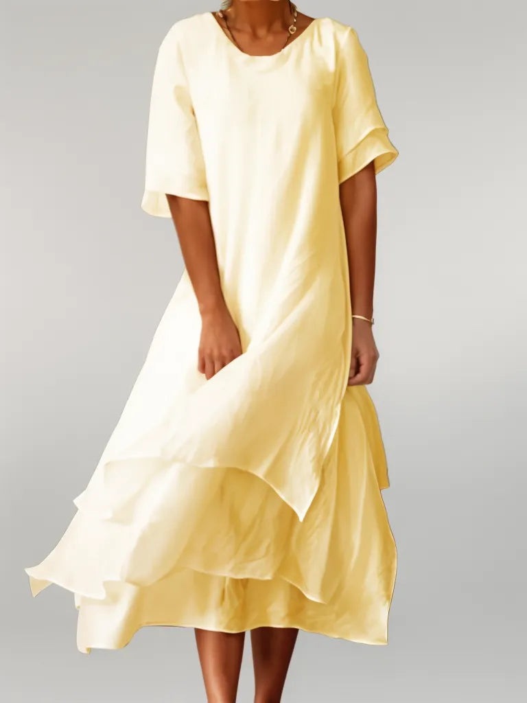 ELOISE | Abito maxi elegante in cotone