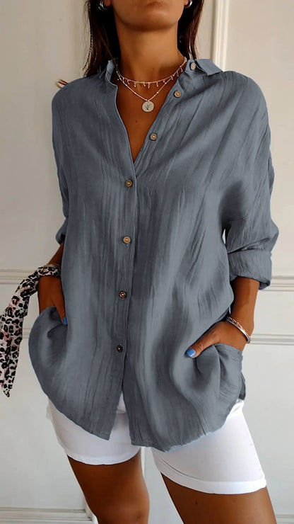 Emily | Blusa elegante di Grande Taglia