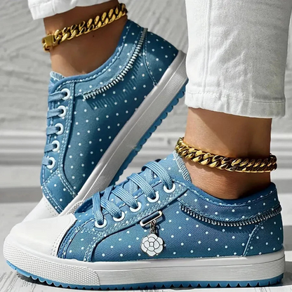 Elettra - Sneakers florales leggere