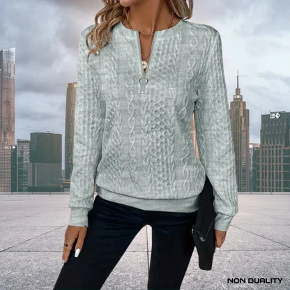 Maglione con zip di non-dualità