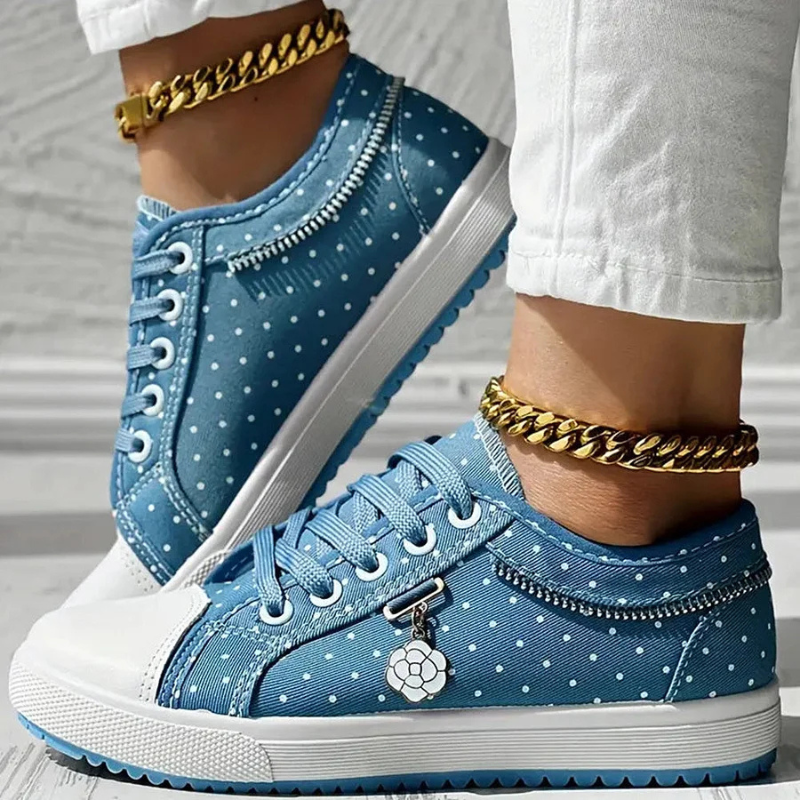Elettra - Sneakers floreales leggere
