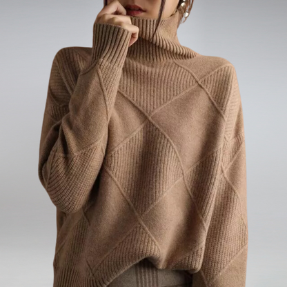 Chloe - Maglione in maglia Caldo e morbido per l'inverno