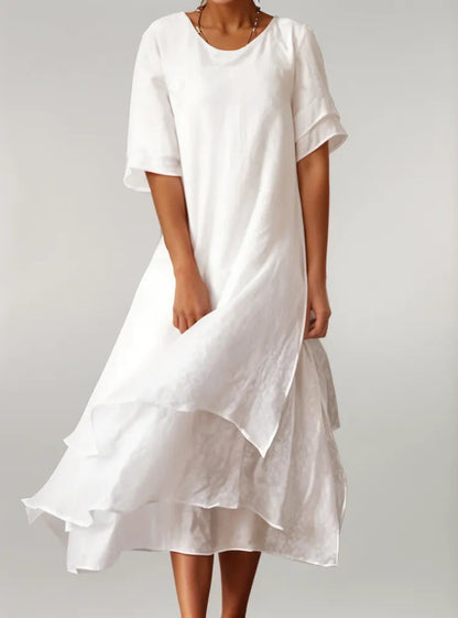 ELOISE | Abito maxi in cotone Elegante