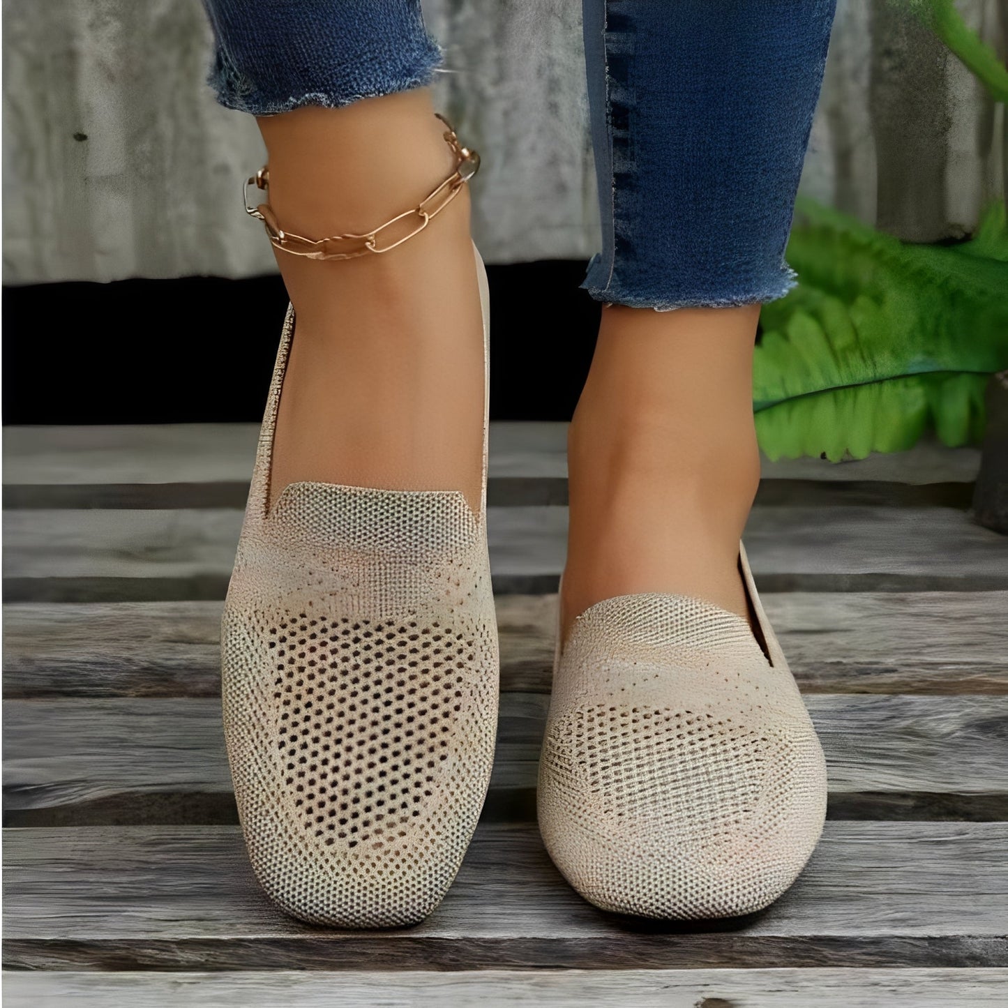 Joanna - Sneakers casual con suola antiscivolo da donna