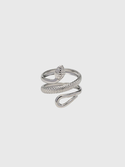 Aubrey | Anello regolabile a forma di serpente