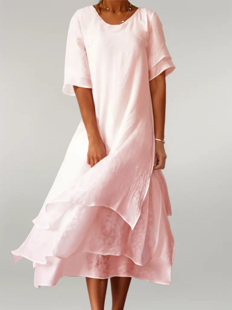 ELOISE | Abito maxi elegante in cotone