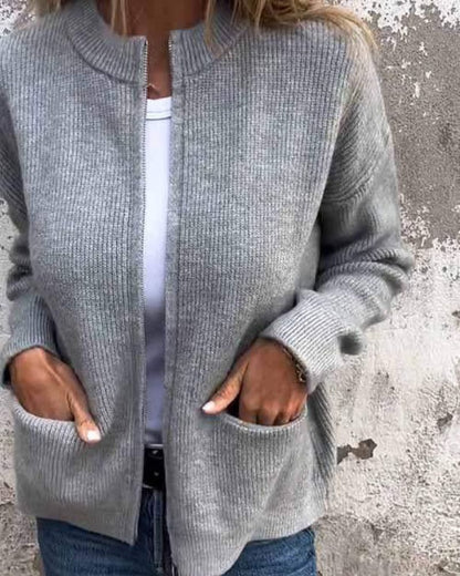 ERA - CARDIGAN IN COTONE TESSUTO