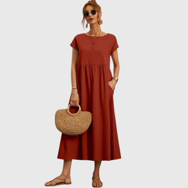 Fenella | Abito Midi Comodo