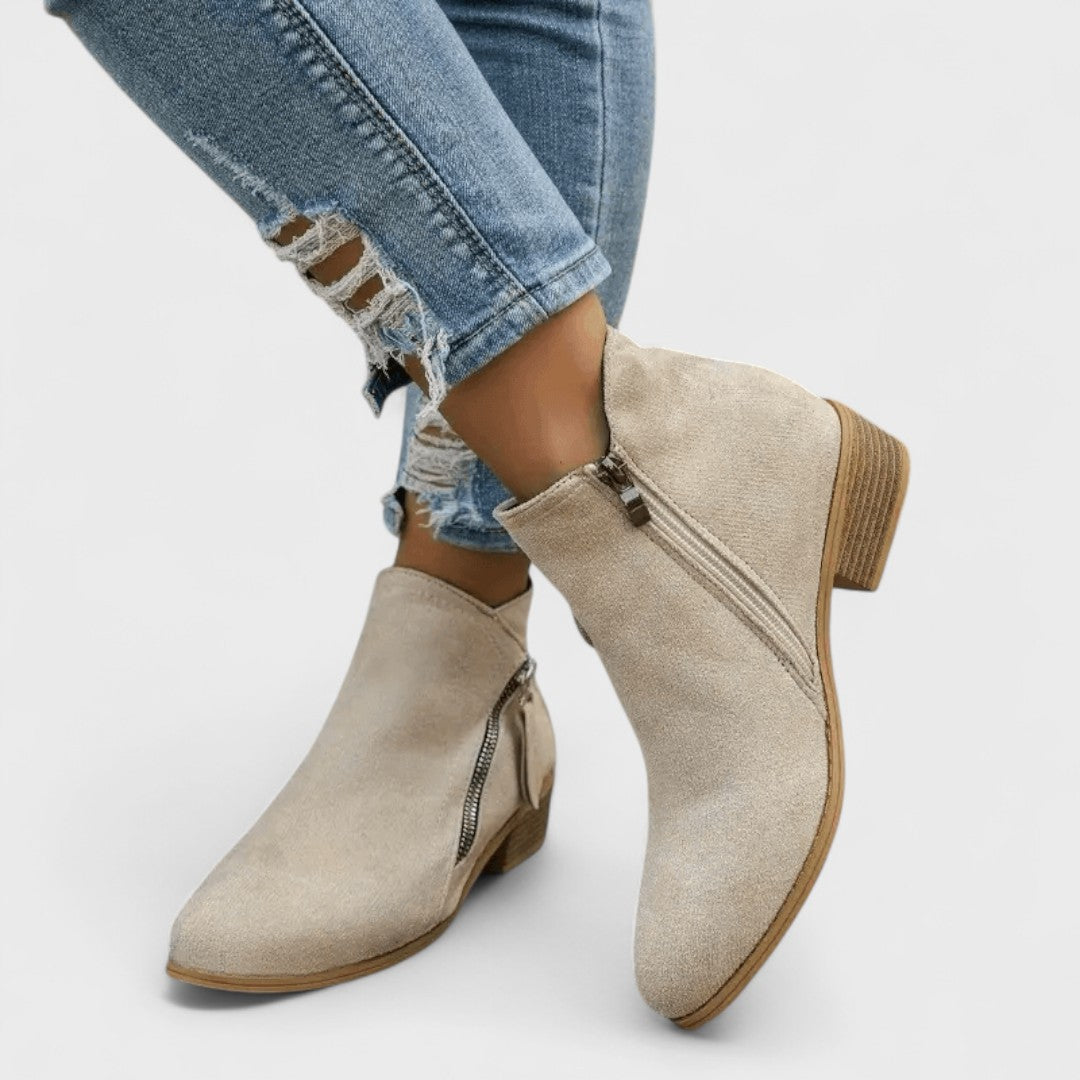 Fiora - Stivali vintage di stile classico