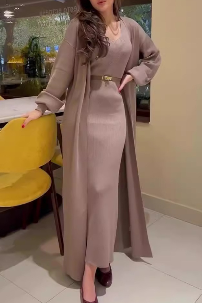 MILENA – SET CASUAL DI COLLO ROTONDO E MANICA LUNGA