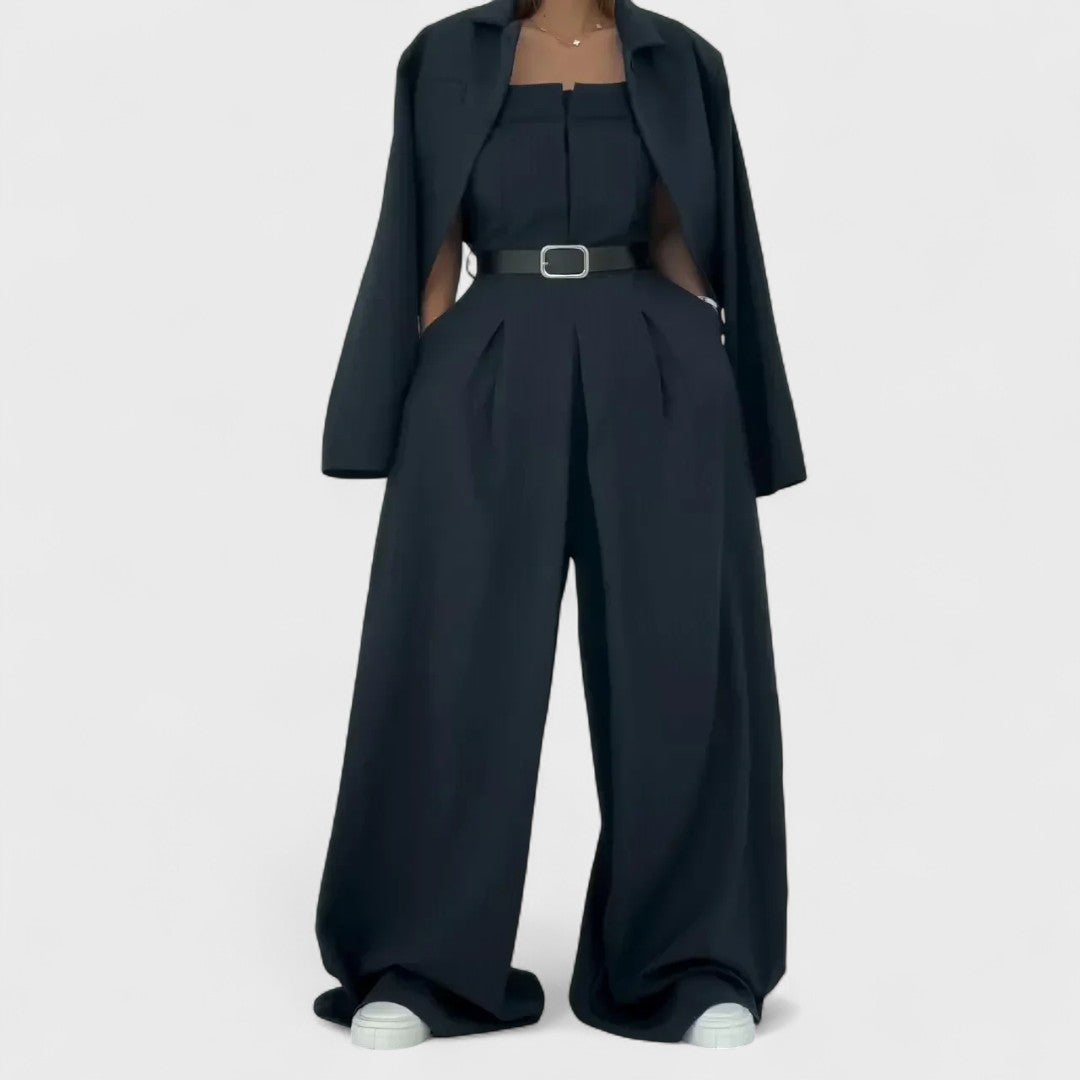 Eclat - Completo da donna bustier + chaqueta - Stile elegante e moderno