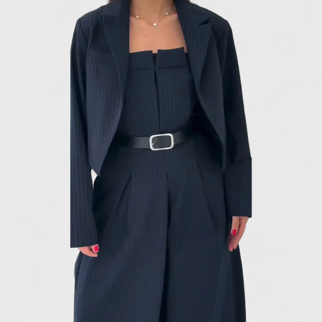 Eclat - Completo da donna bustier + chaqueta - Stile elegante e moderno