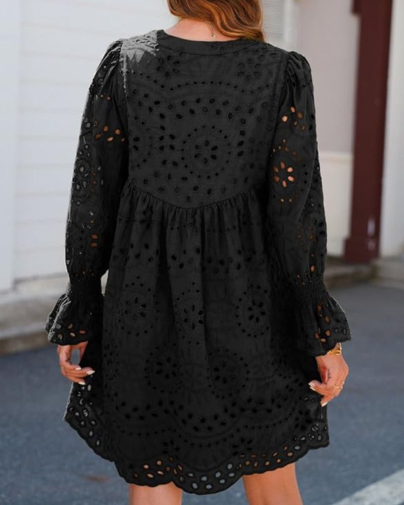 Paisley - Elegante Abito Midi con recortes