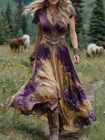SERAPHINA – ABITO MAXI BOHO ENCANTADO
