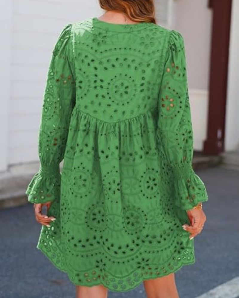 Paisley - Elegante Abito Midi con recortes