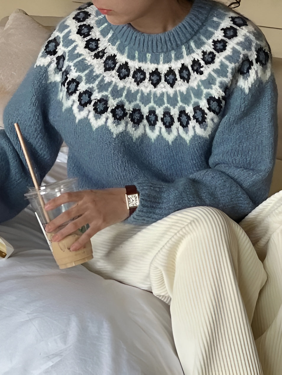 Maud | Maglione jacquard