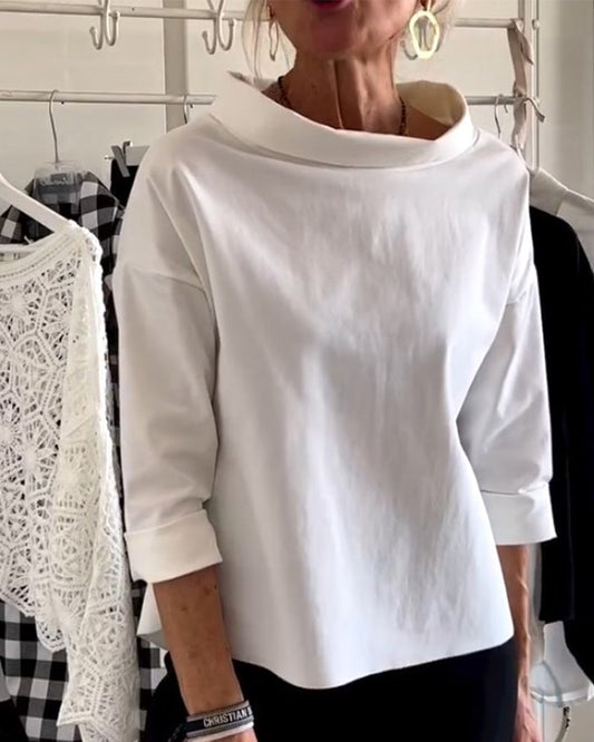 WIEBKE I BLUSA COMODA DI MANICA 3/4