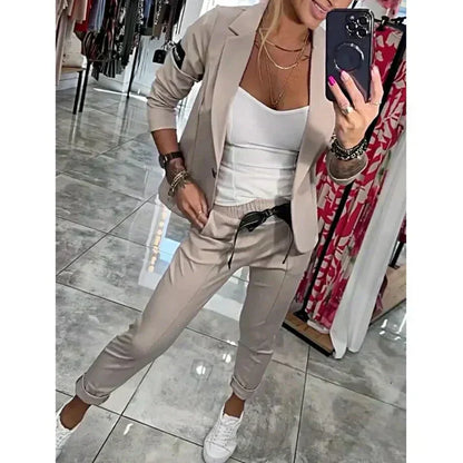Ariane | Set di Blazer e Pantaloni Eleganti