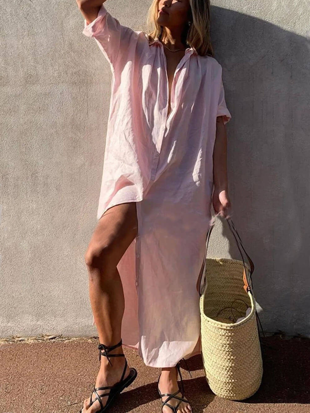 Abito Camisero Maxi Concepto Semplice