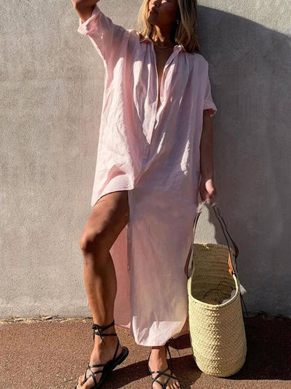 Abito Camicia Maxi Concepto Semplice