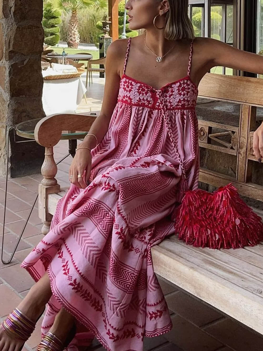 Victoria | Abito maxi Brisa Bohemio