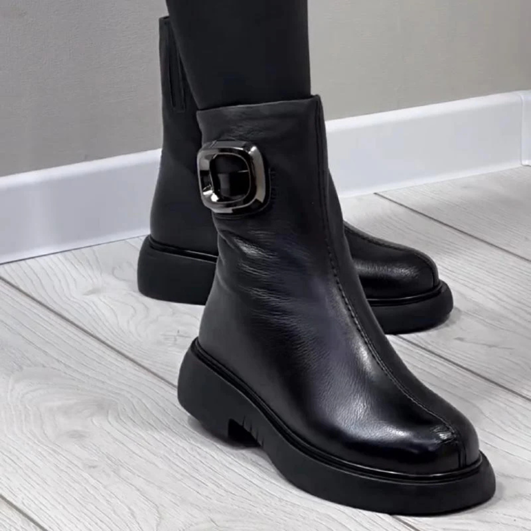 Marzia - Eleganti Stivali di Pelle