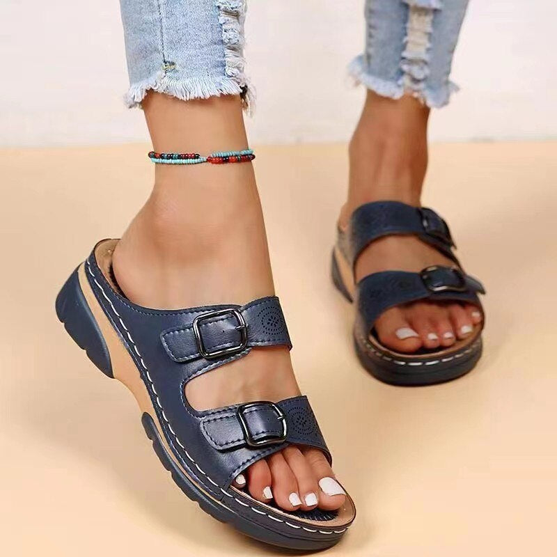 Orthoflex - Sandali ortopedici con doble velcro
