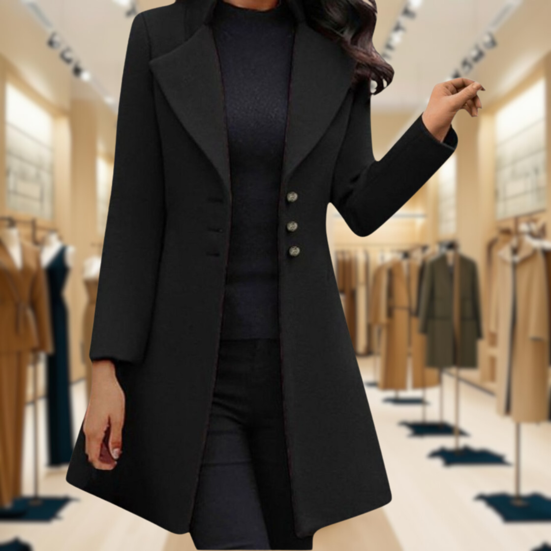 Bianchi - Cappotto a maniche lunghe Aderente