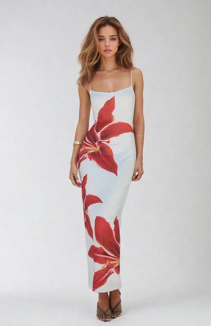 Il Abito maxi Tropical Bloom