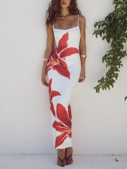 Il Abito maxi Tropical Bloom