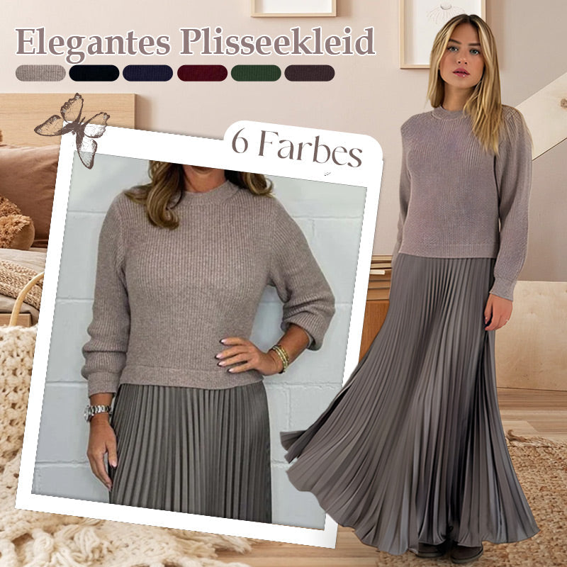 Sophie | Abito Plissettato Elegante