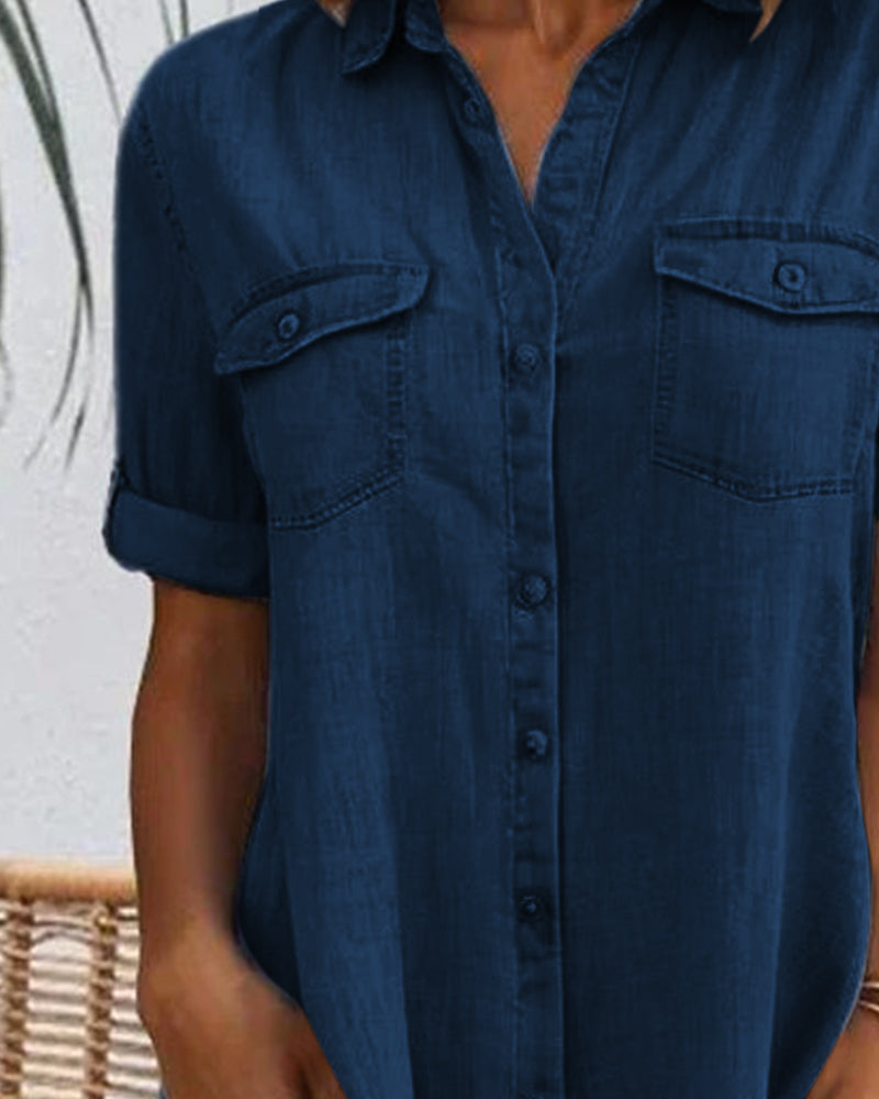 Jessica | Abito Camicia Boton Relaxado