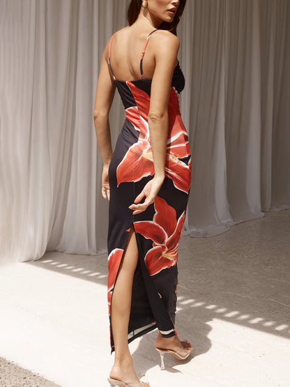 Il Abito maxi Tropical Bloom