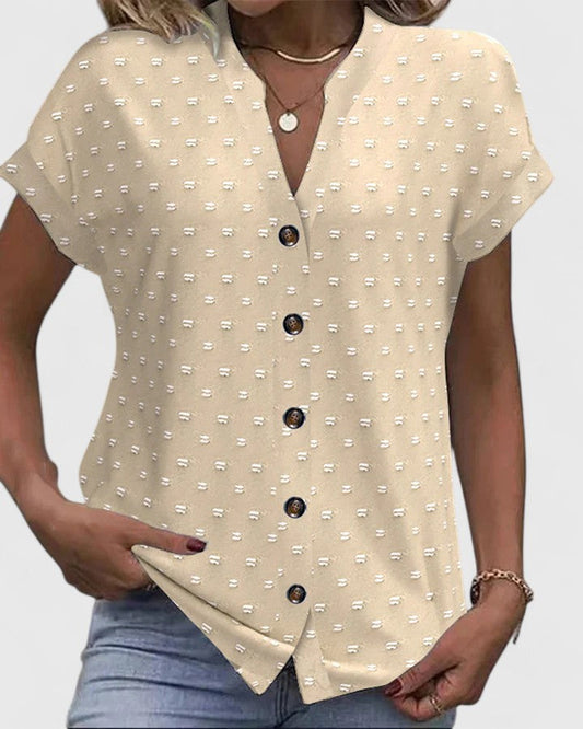 Miles | Maglietta Comoda di collo a V