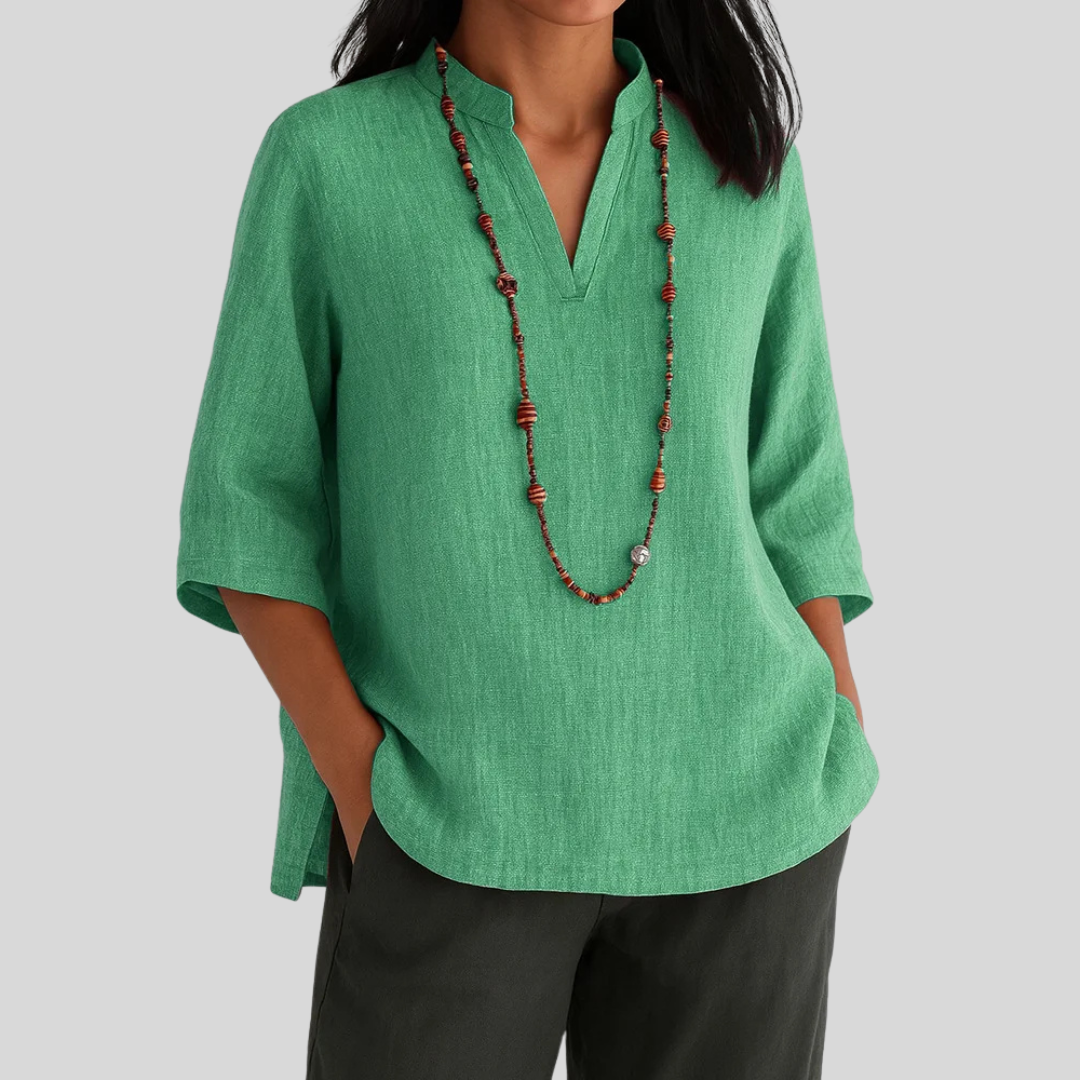Kaia™ - BLUSA VERANIEGA LEGGERA E COMODA