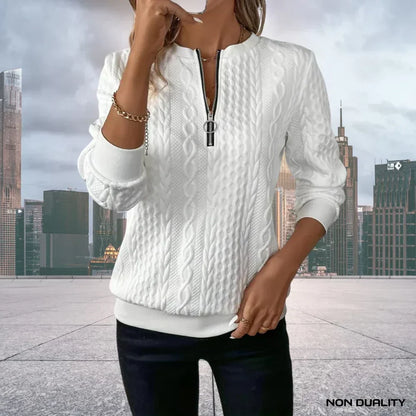 Maglione con zip di non-dualità
