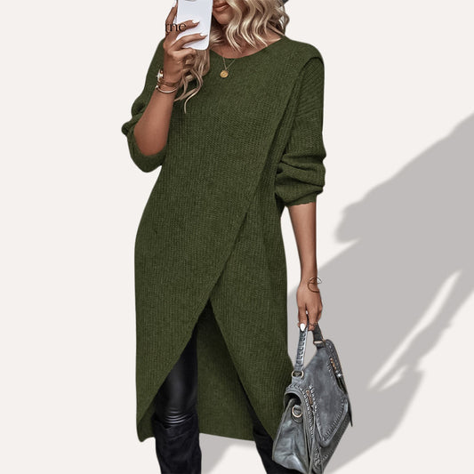 Grace | Abito in maglia di Maglione che Copre l'addome