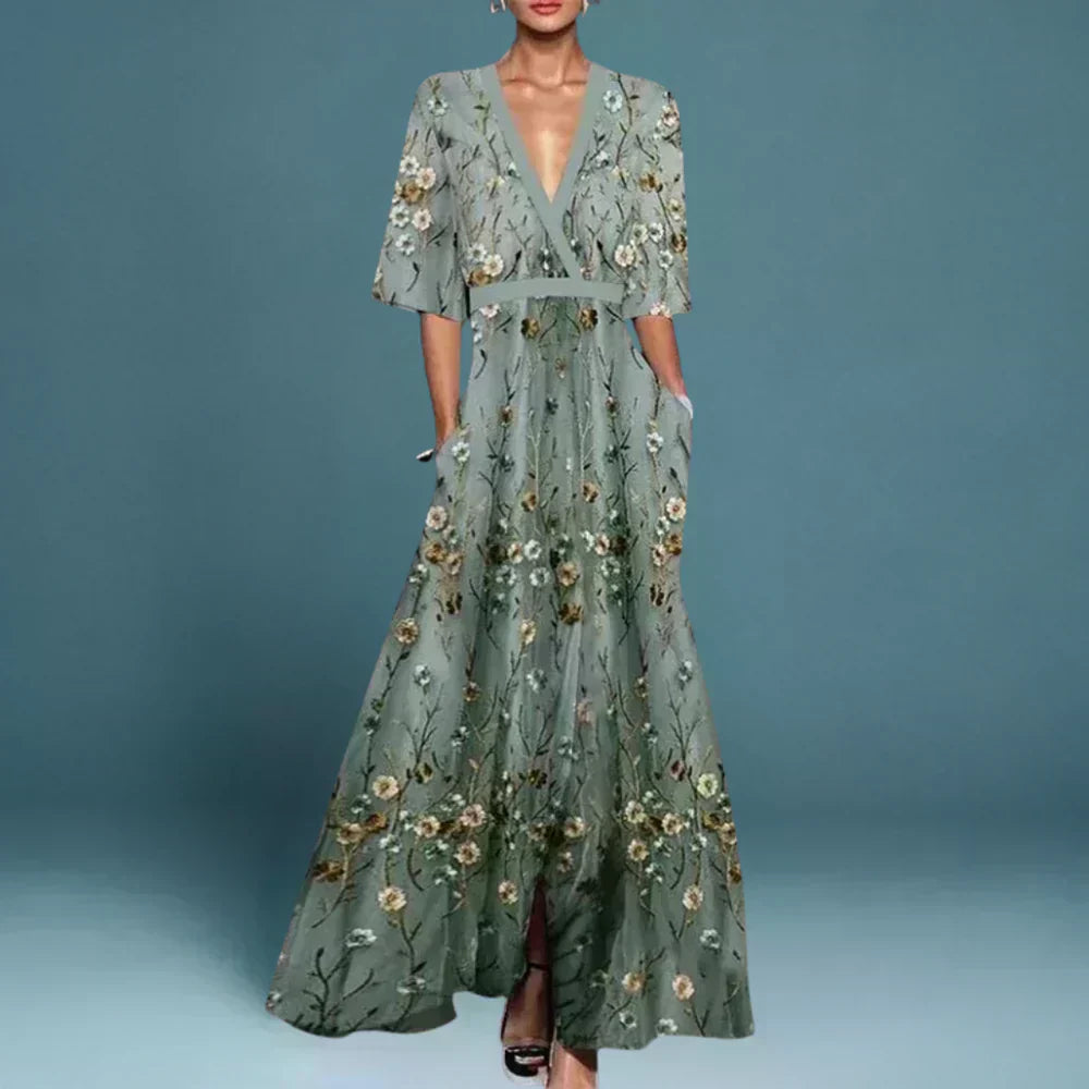 Jamie - Abito elegante con Fantasia floreale