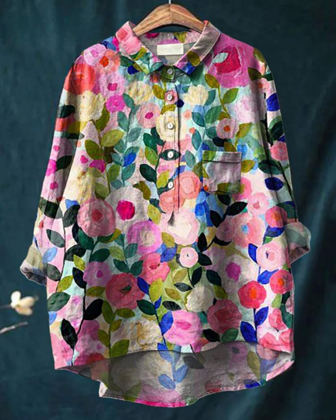 BLUSA SERAPHINA I RETRÒ-FLOWER